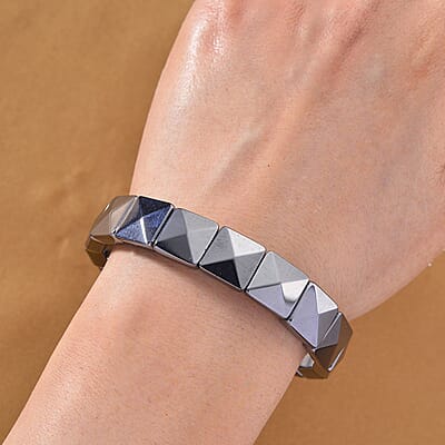  Terahertz 100.00 ctw Fancy Block Strech Bracelet