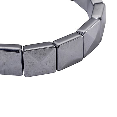  Terahertz 100.00 ctw Fancy Block Strech Bracelet