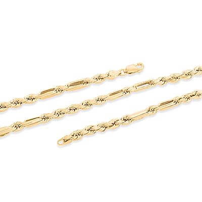 4mm Milano Chain Necklace in 10K Yellow Gold 6.4 Grams 18 Inches