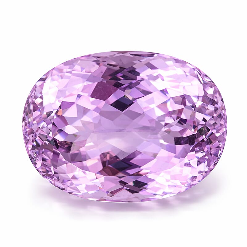 AAAA Patroke Kunzite (Oval Free Size) 134.14 ctw