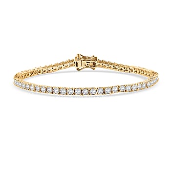Yellow Gold Over Sterling Silver / 6.5 Inches - Product card gallery slide 1 (10178261582137)