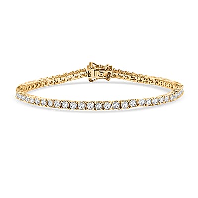 Yellow Gold Over Sterling Silver / 6.5 Inches - Product card gallery slide 1 (10178261582137)