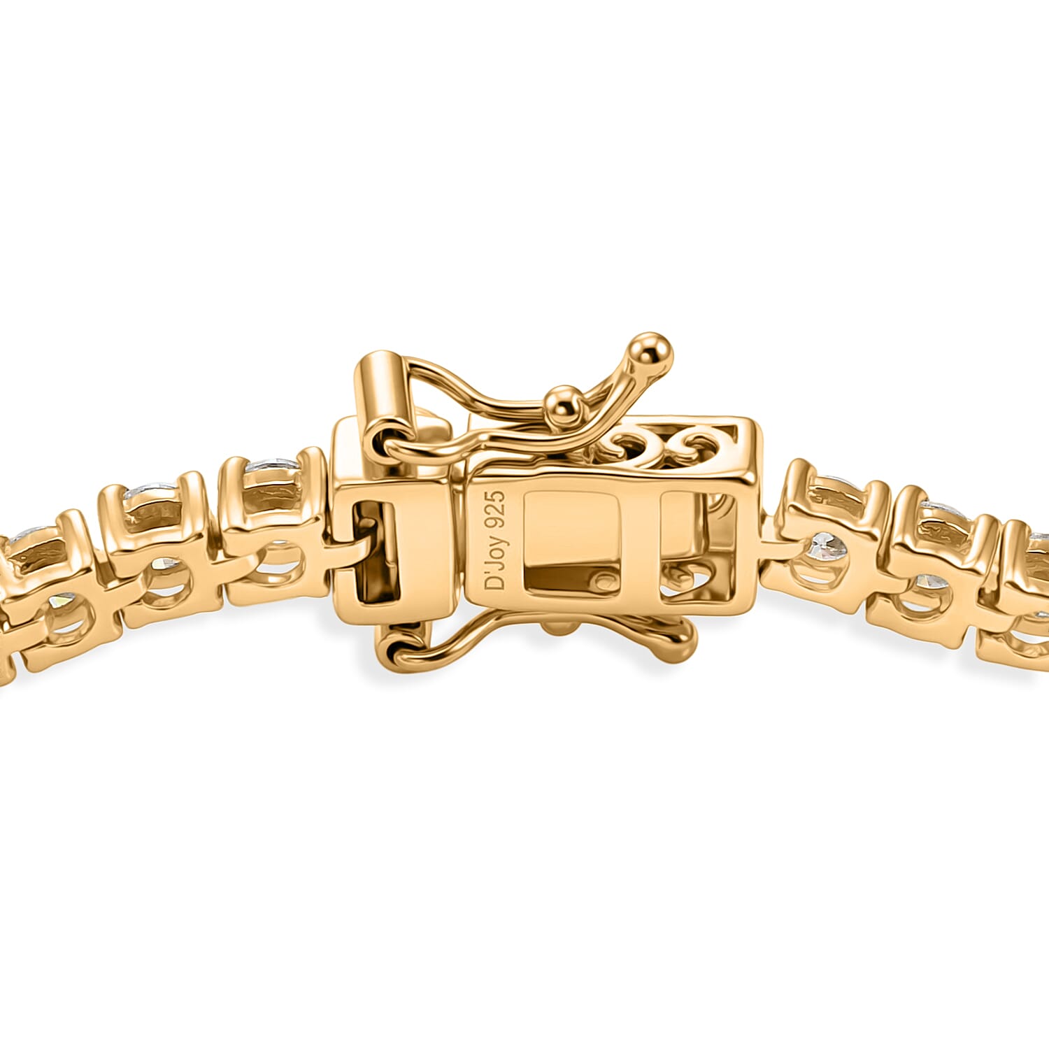 Yellow Gold Over Sterling Silver / 6.5 Inches - Product card gallery slide 4 (10178261582137)