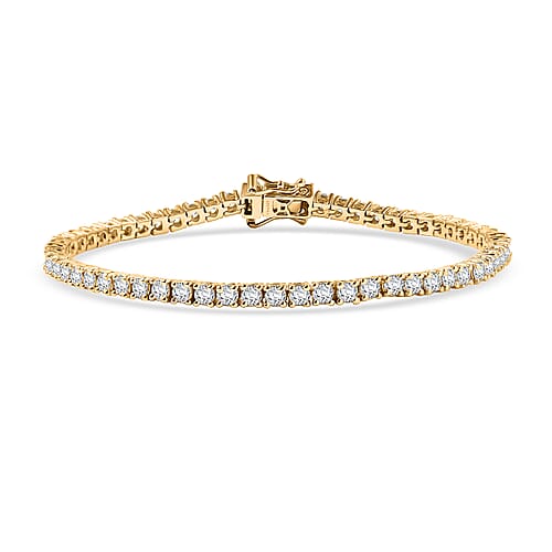 Yellow Gold Over Sterling Silver / 8 Inches - Product card gallery slide 1 (9433012863231)