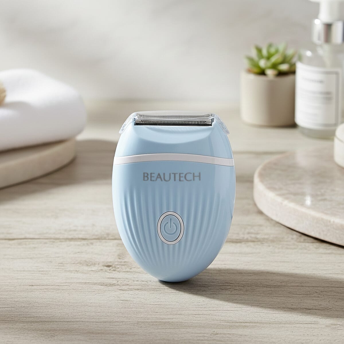 Beautech Electric Wet & Dry Women's Full Body Shaver (USB Charger) Blue  image number 1