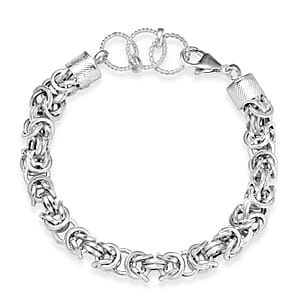 D'Joy Oval Link Chain Bracelet in Sterling Silver (7.25 In) 13 Grams