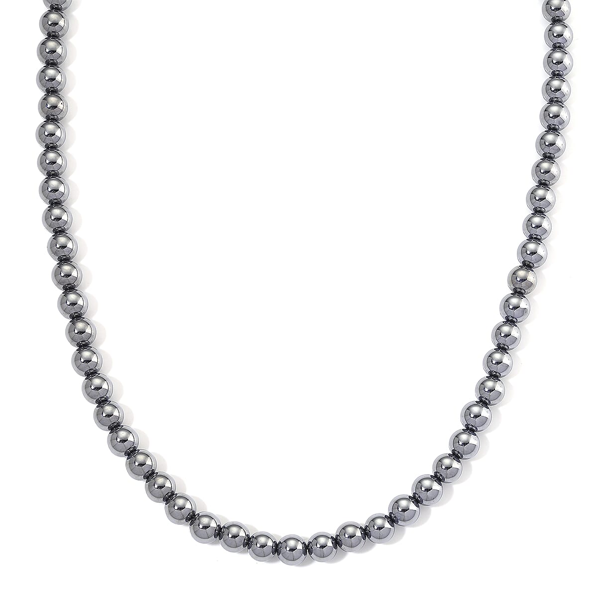 Terahertz 209.50 ctw Beaded Necklace in Stainless Steel 18 Inches image number 0