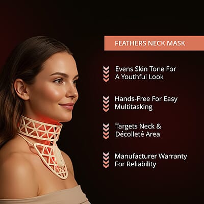 Numiere Feather Neck & Decollete LED Mask (Manufacturer Warranty)