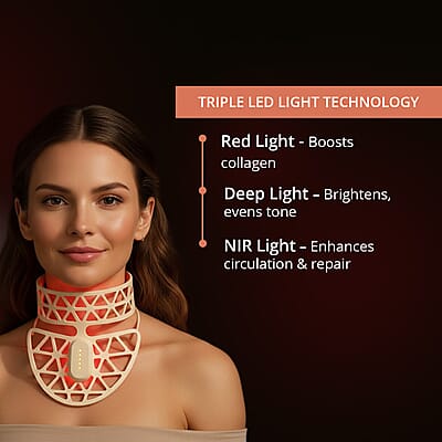 Numiere Feather Neck & Decollete LED Mask (Manufacturer Warranty)