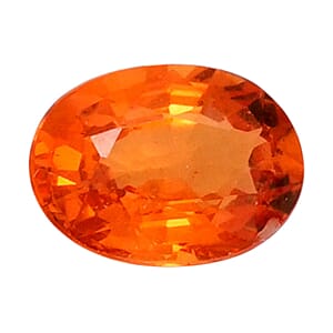 AAAA Sunset Sapphire (Ovl 7x5 mm) 0.80 ctw