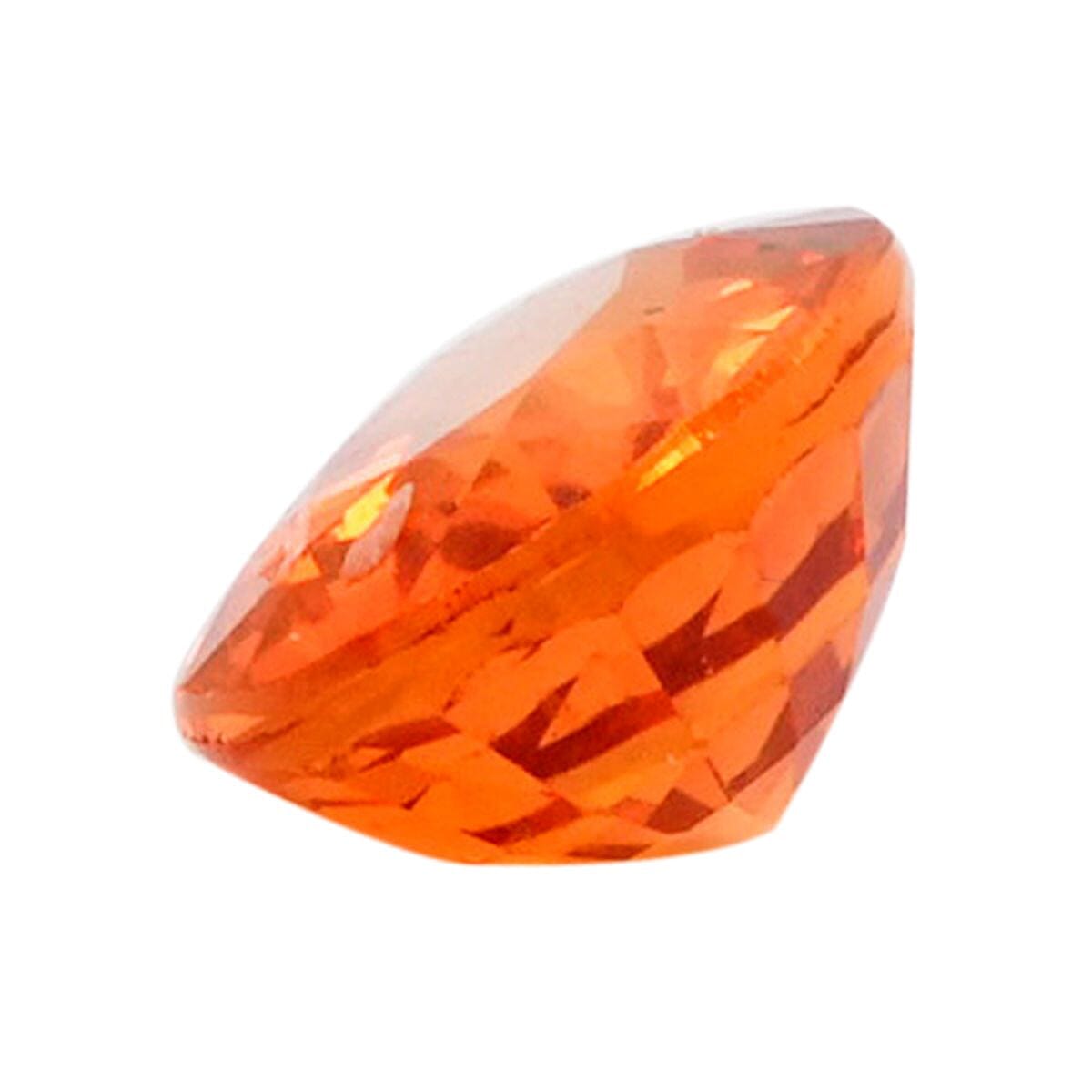 AAAA Sunset Sapphire (Ovl 7x5 mm) 0.80 ctw image number 1
