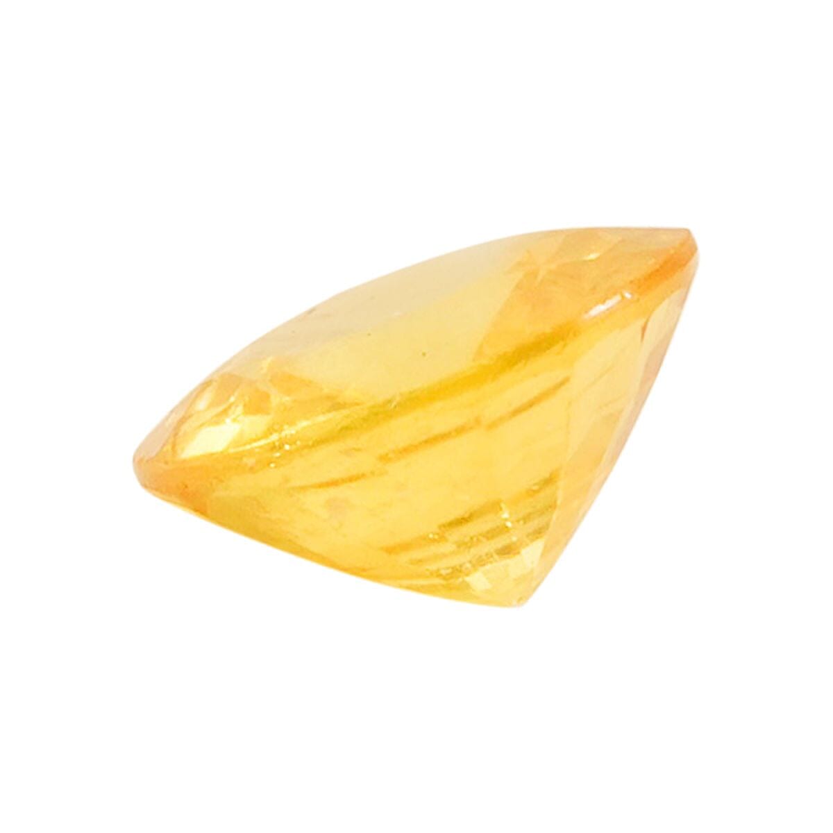 AAAA Yellow Sapphire (Rnd 6 mm) 0.90 ctw image number 2
