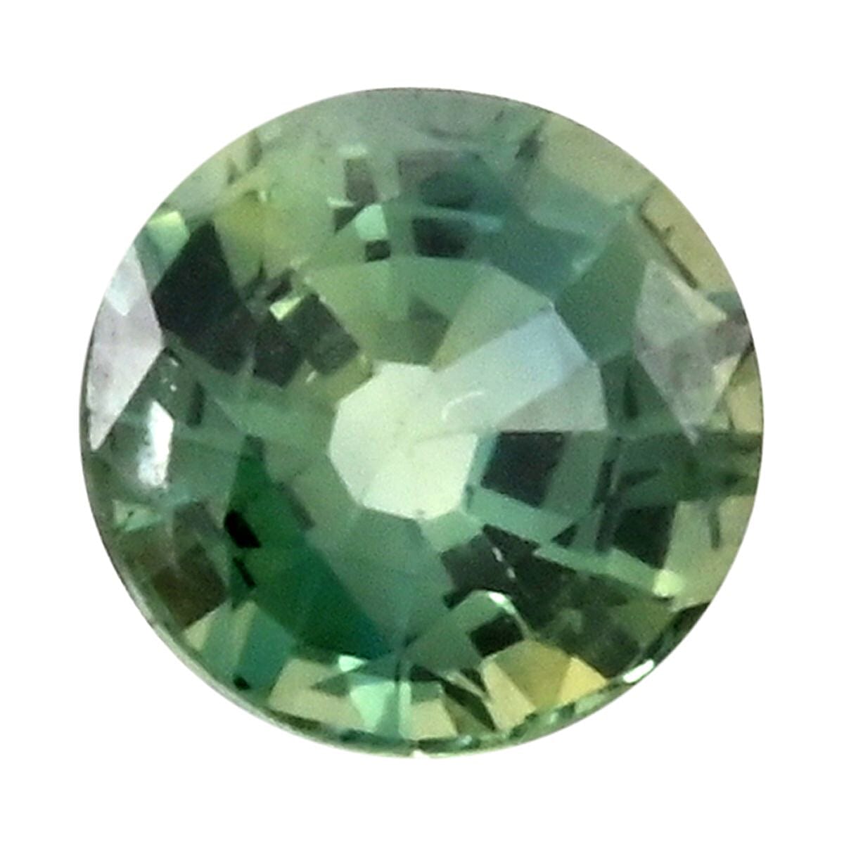 AAAA Green Sapphire (Rnd 6 mm) 0.90 ctw image number 0