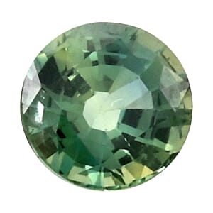 AAAA Green Sapphire (Rnd 6 mm) 0.90 ctw