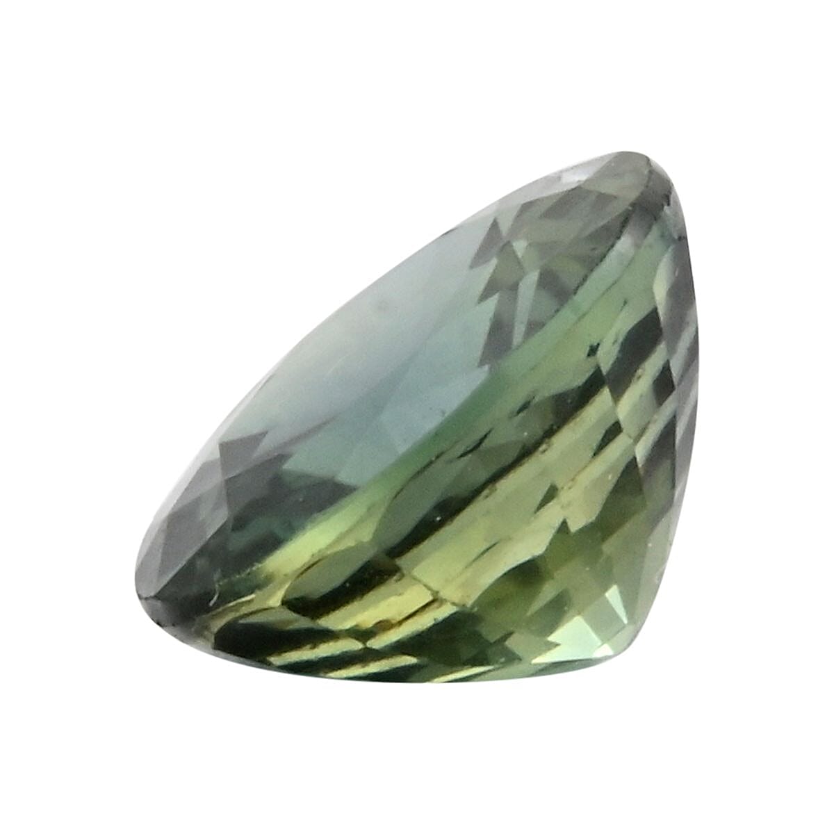 AAAA Green Sapphire (Rnd 6 mm) 0.90 ctw image number 1