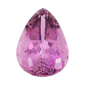 Certified & Appraised AAAA Patroke Kunzite (Pear Free Size) 39.00 ctw