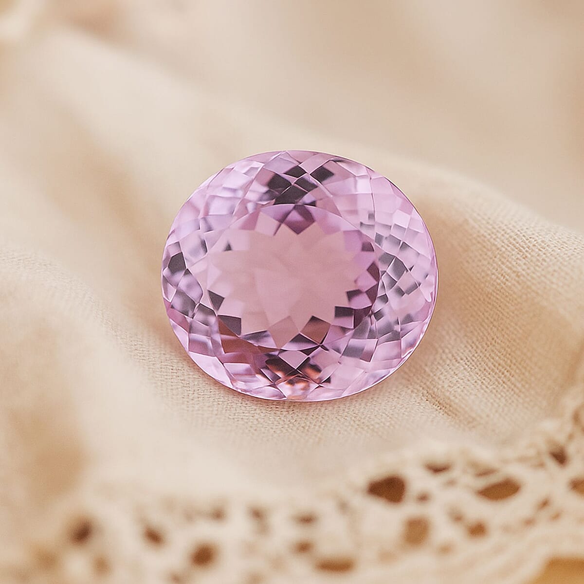 AAA Martha Rocha Kunzite (Ovl Free Size) 15.00 ctw image number 1