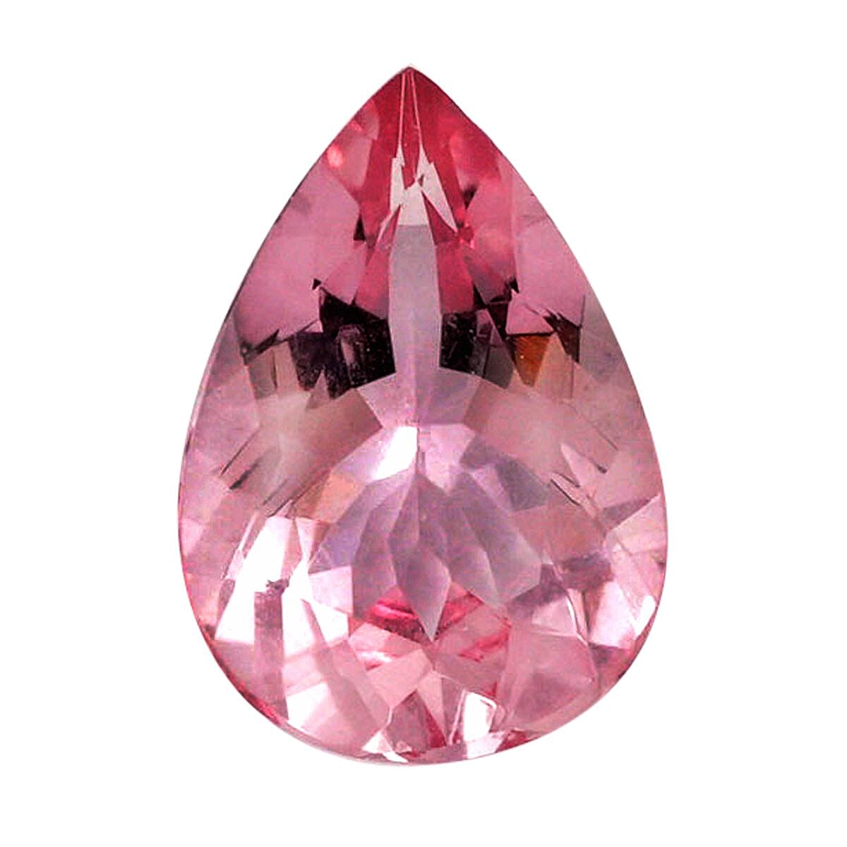 AAAA Palmeiras Pink Morganite (Pear 11x8 mm) 2.00 ctw image number 0