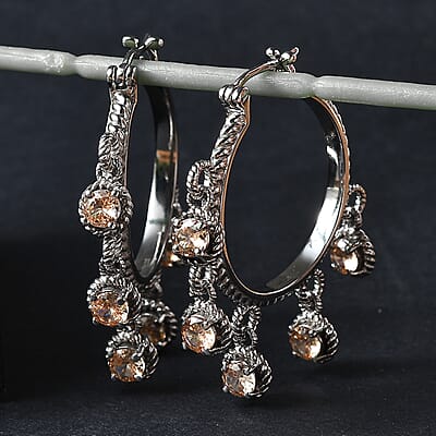 Simulated Champagne Diamond - Product card gallery slide 2 (10178264924473)