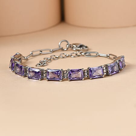 Simulated Blue Diamond / 6.5 Inches - Product card gallery slide 2 (10178265153849)