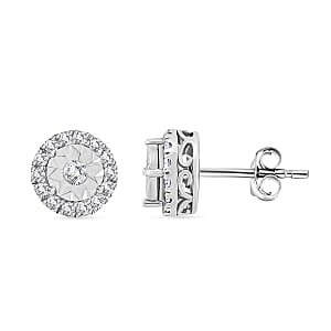 Luxuriant Lab Grown Diamond G VS 0.34 ctw Earrings in 10K White Gold