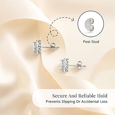 Luxuriant Lab Grown Diamond G VS 0.34 ctw Earrings in 10K White Gold