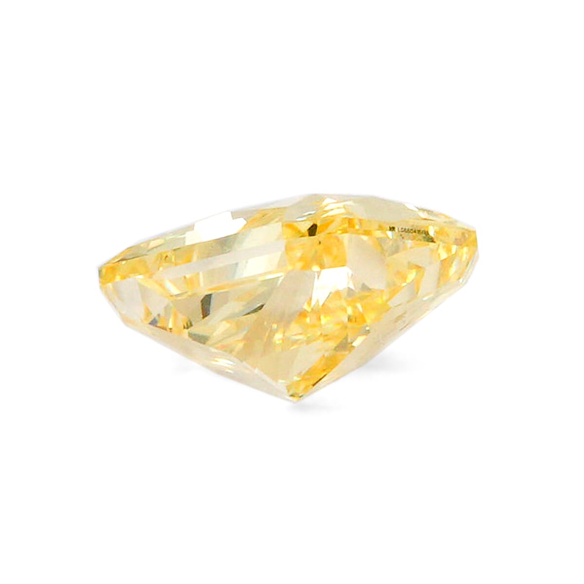 IGI Certified Luxuriant Lab Grown Yellow Diamond (VS2) (Radiant) 2.00 ctw image number 3