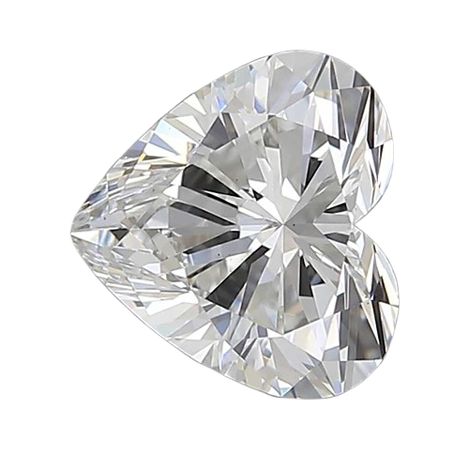 IGI Certified Luxuriant Lab Grown Diamond (G VS2) (Heart) 3.00 ctw