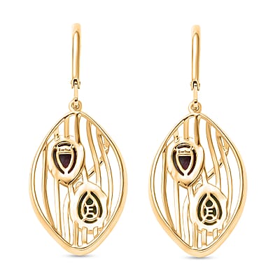 EverTrue Ruby Zoisite 6.80 ctw Earrings