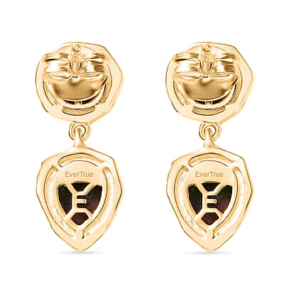 EverTrue Ruby Zoisite 6.80 ctw Earrings