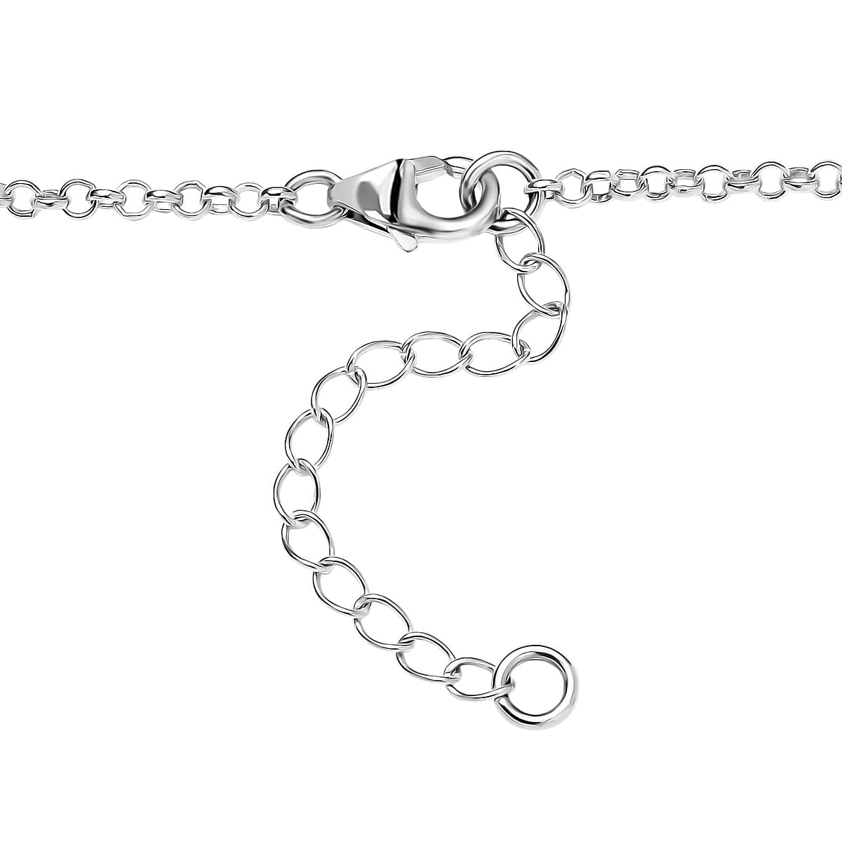 D'Joy Artisan Crafted Ethiopian Welo Opal and Multi-Tourmaline 2.75 ctw Necklace in Sterling Silver 18-20 Inches image number 4