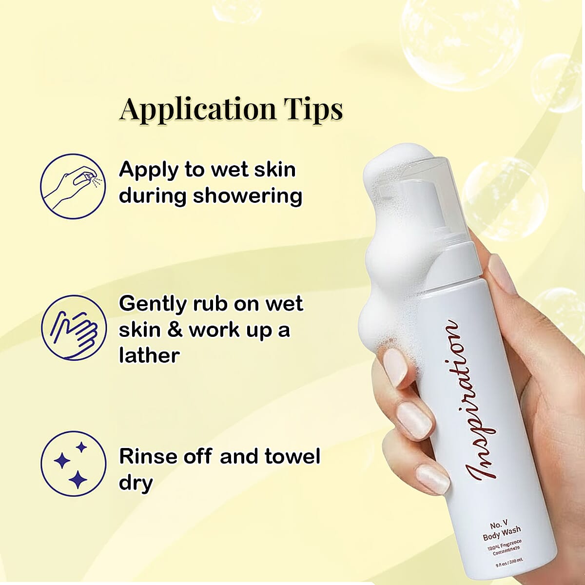 The Lab Direct Inspiration No. V Body Wash 9oz (Ships in 5-7 Business Days) image number 5