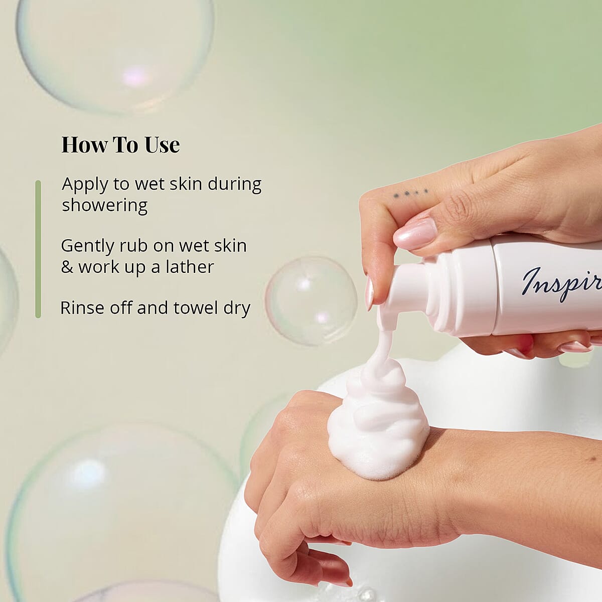 The Lab Direct Inspiration Bleu Brilliance Body Wash 8oz (Ships in 5-7 Business Days) image number 3