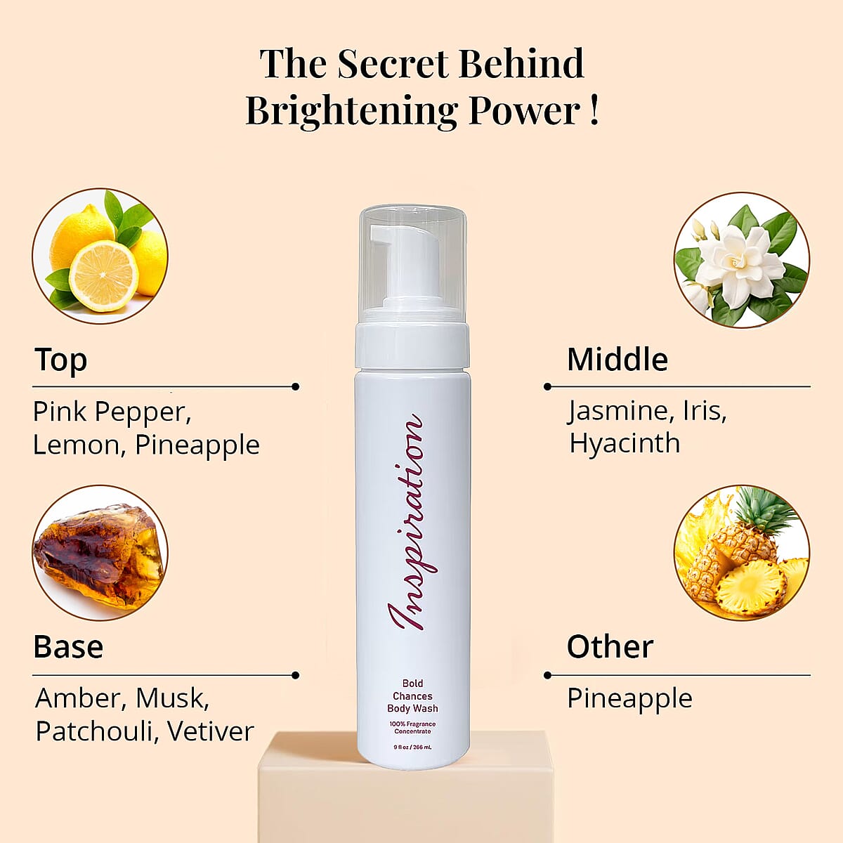 The Lab Direct Inspiration Bold Chances Body Wash 9oz (Ships in 5-7 Business Days) image number 2