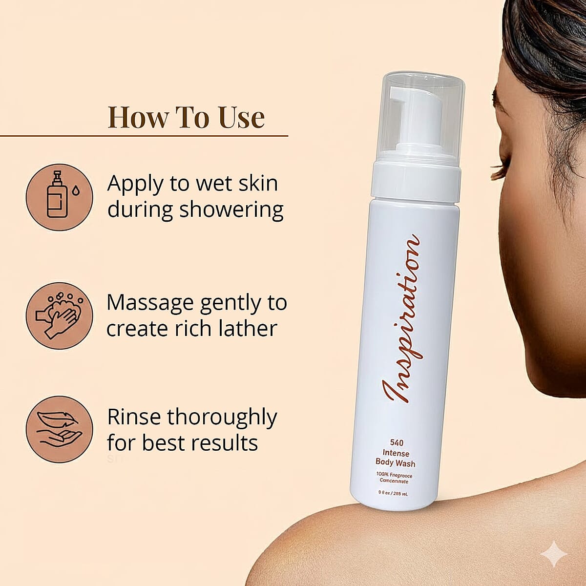 The Lab Direct Inspiration Bold Chances Body Wash 9oz (Ships in 5-7 Business Days) image number 3