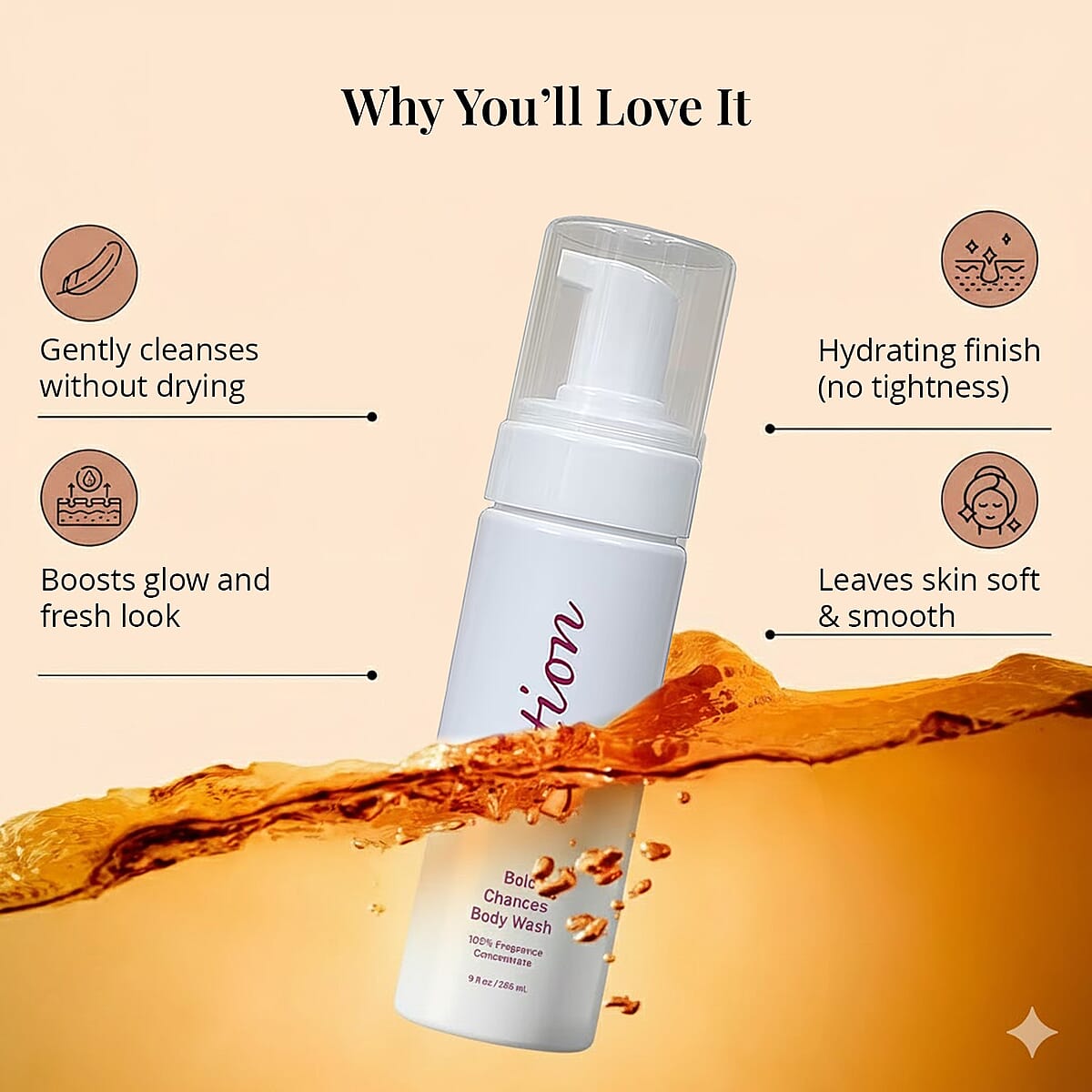 The Lab Direct Inspiration Bold Chances Body Wash 9oz (Ships in 5-7 Business Days) image number 4