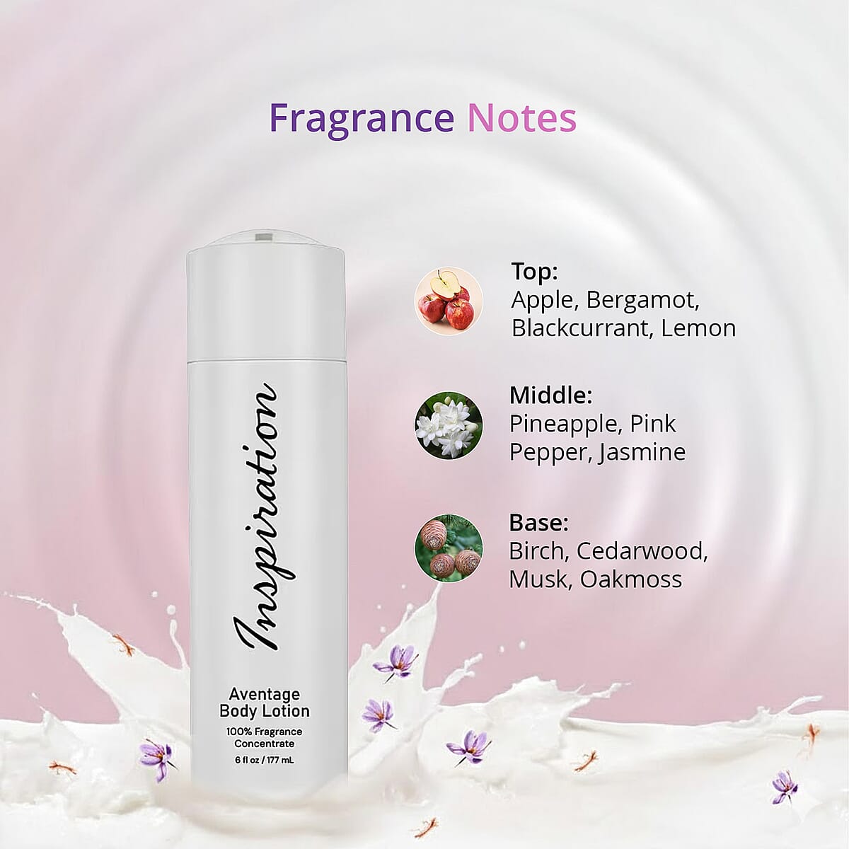 The Lab Direct Inspiration Aventage Body Lotion (6oz) Made in US (Ships in 5-7 Business Days) image number 3