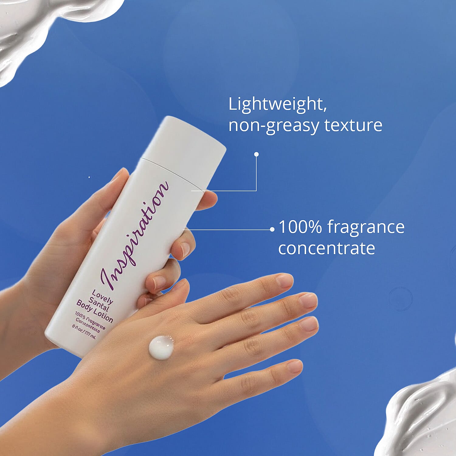 The Lab Direct Inspiration Lovely Santal Body Lotion (6oz) Made in US (Ships in 3-5 Days)