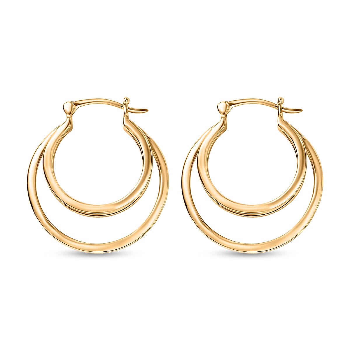 EverTrue Bronzella Collection Fancy Earrings in 18K YG Plated Bronze image number 3
