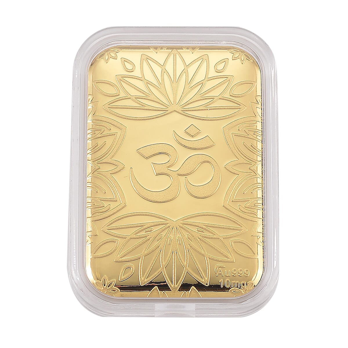 Doorbuster 24K Golden Chakras Om Luminous Lotus Emboss Sheet 10mg image number 0