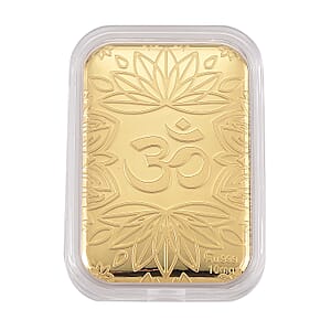 Doorbuster 24K Golden Chakras Om Luminous Lotus Emboss Sheet 10mg