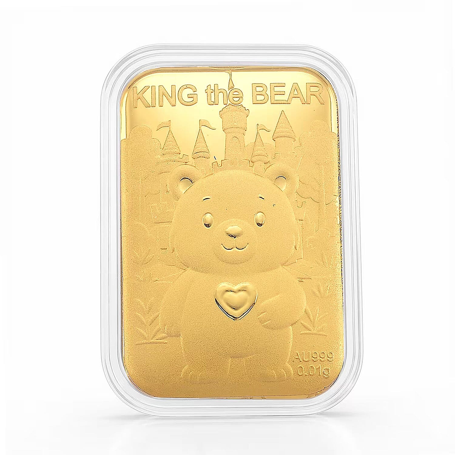 King of Bear 24k Gold Embossed Sheet 10mg