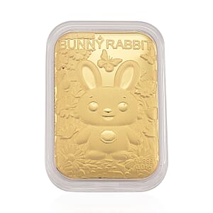24K Yellow Golden Bunny Rabbit Emboss Sheet 10mg (Del. in 7-10 Days)