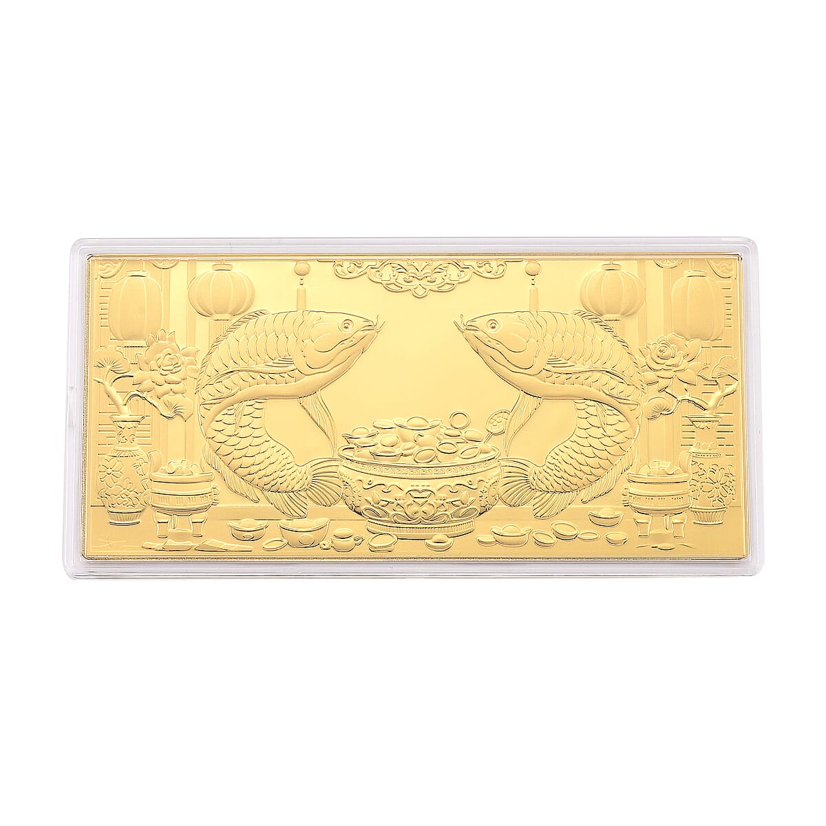 Doorbuster 24K Golden Prosperity Emboss Sheet 155x75mm (100mg) image number 0