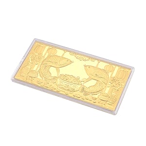 Doorbuster 24K Golden Prosperity Emboss Sheet 155x75mm (100mg)