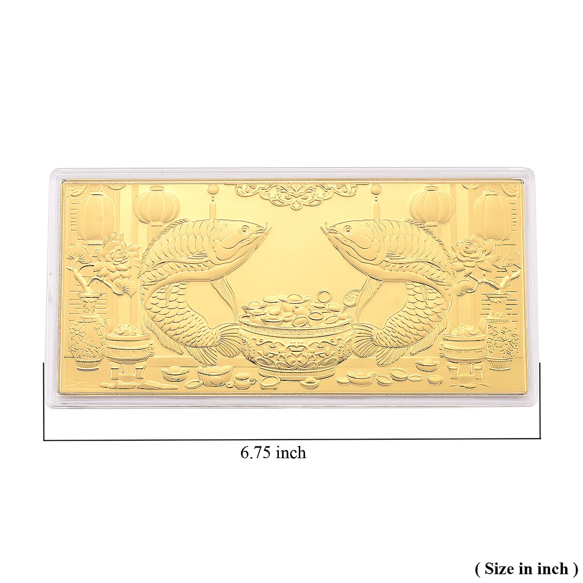 Doorbuster 24K Golden Prosperity Emboss Sheet 155x75mm (100mg) image number 4