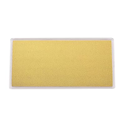 24K Yellow Gold Elephant Emboss Sheet 155x75mm (100mg)