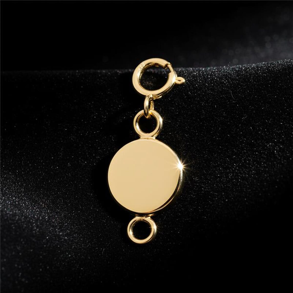 10K Yellow Gold Magnetic Charm Lock (1.70 g) image number 1