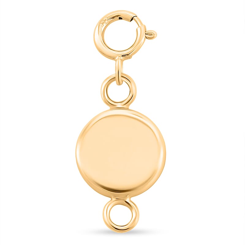 14K Yellow Gold Magnetic Lock with Ring Spring Lock (1.80 g)