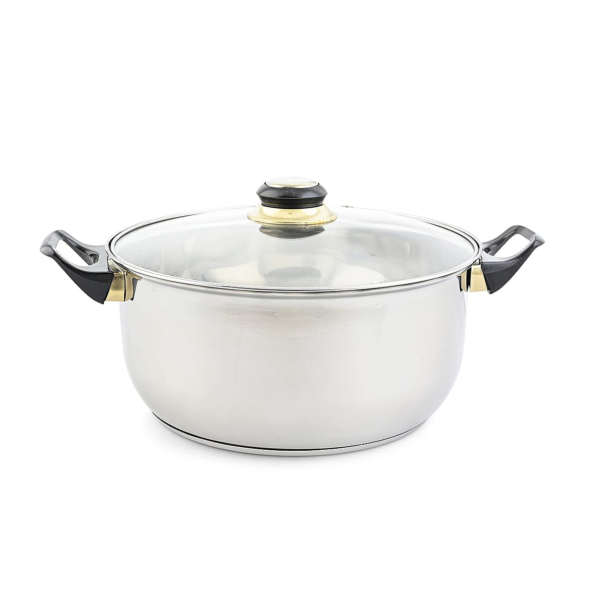 Closeout Alpine Cuisine 12 Piece Stainless Steel Cookware (Ships in 8-10 Business Days) image number 3